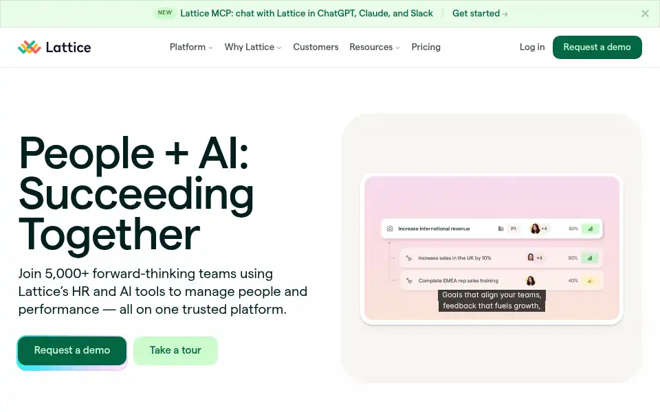 Screenshot of lattice.com