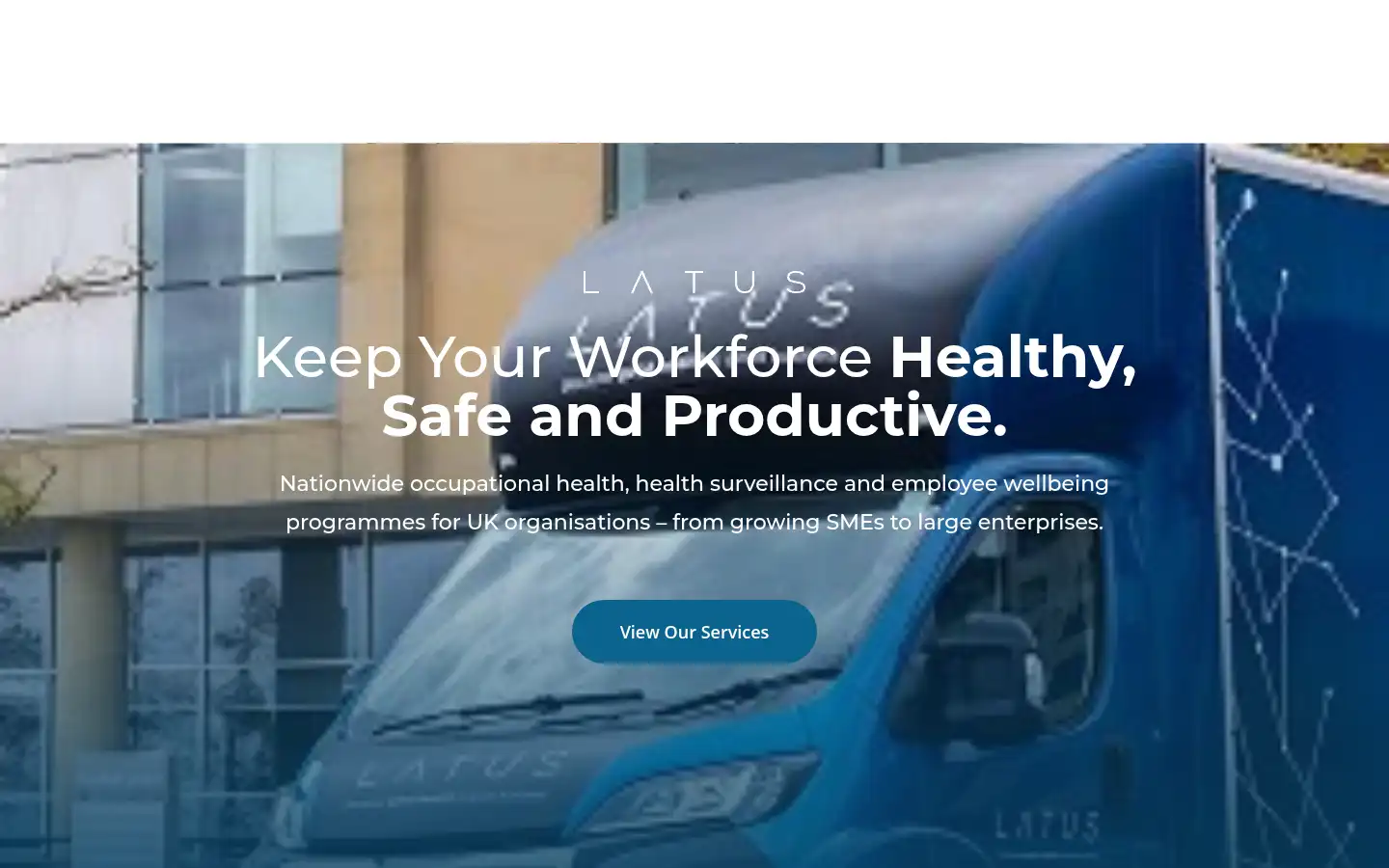 Screenshot of latusgroup.co.uk