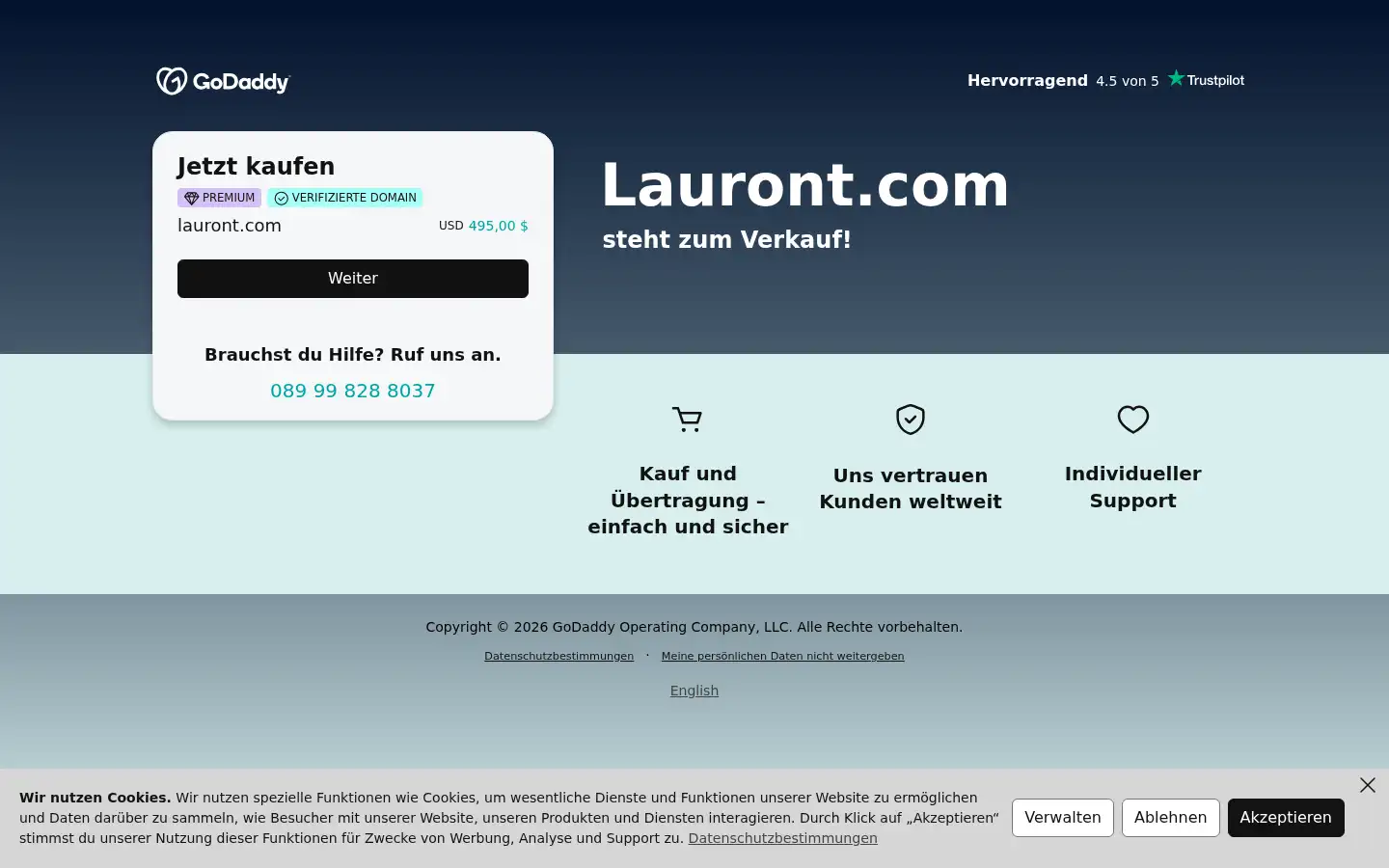 Screenshot of lauront.com