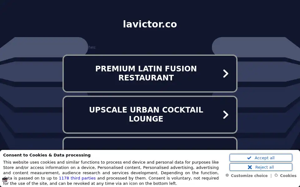 Screenshot of lavictor.co