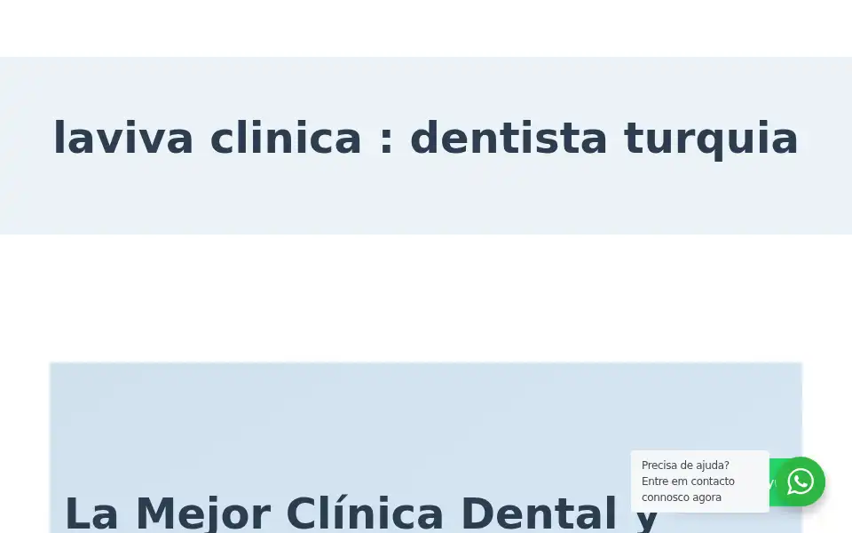 Screenshot of lavivaclinica.com
