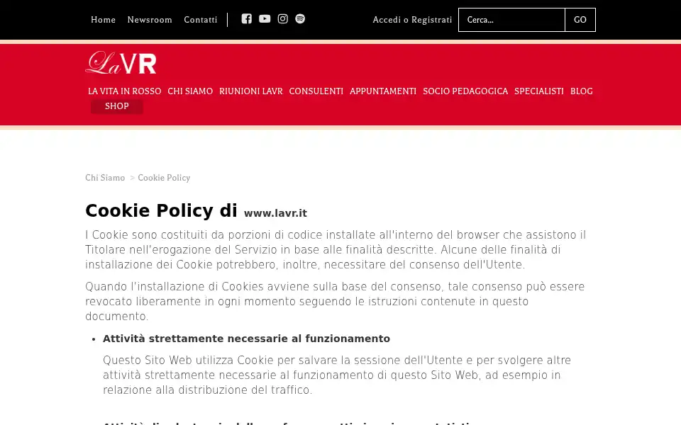 Screenshot of lavr.it