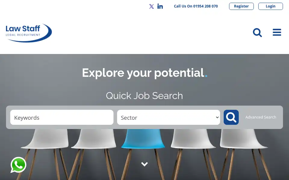Screenshot of law-staff.co.uk