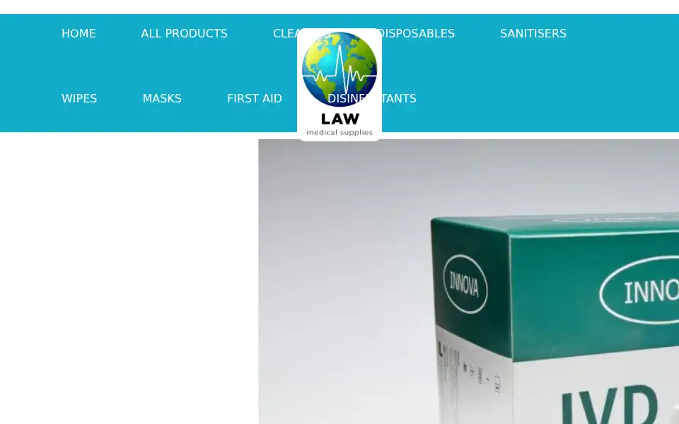 Screenshot of lawmedicalsupplies.com