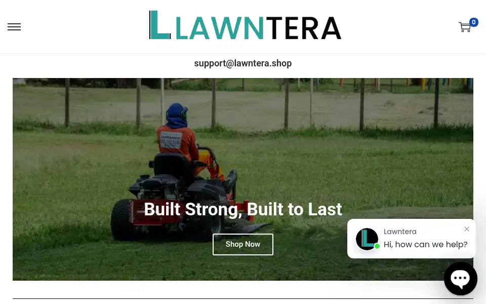 Screenshot of lawntera.shop