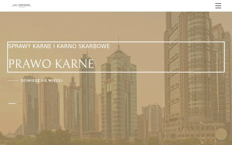 Screenshot of lawpartners.com.pl