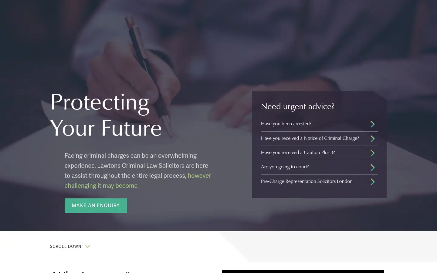 Screenshot of lawtonslaw.co.uk