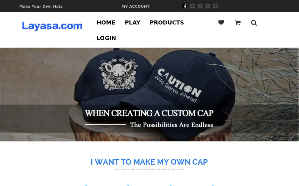 Screenshot of layasa.com