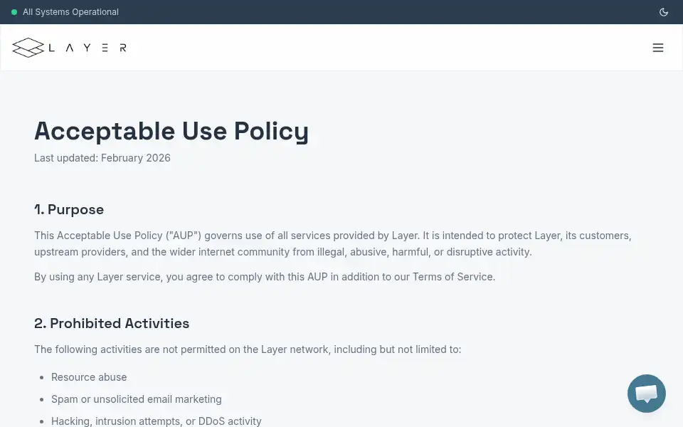 Screenshot of layer.ae