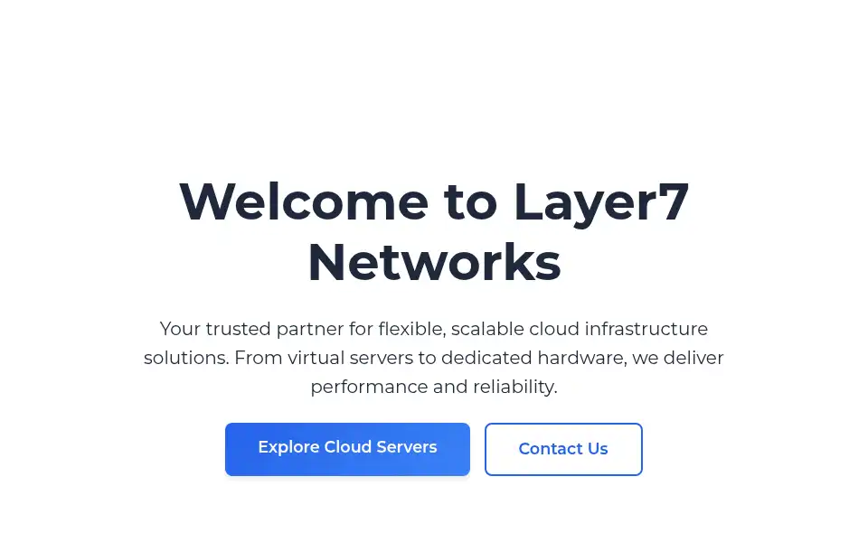 Screenshot of layer7.net