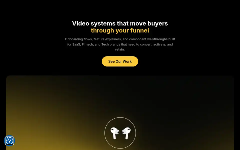 Screenshot of layered.video