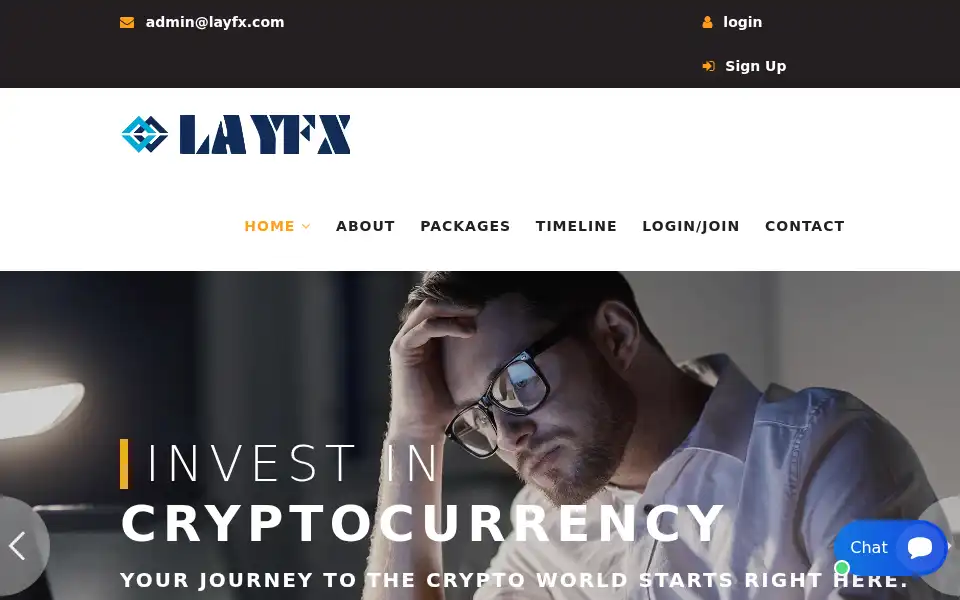 Screenshot of layfx.com