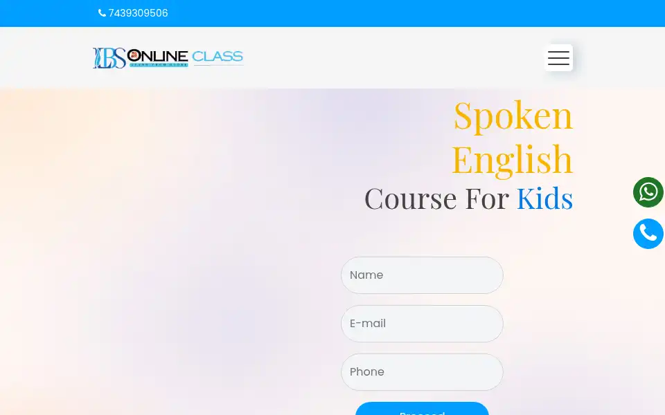 Screenshot of lbsonlineclass.com