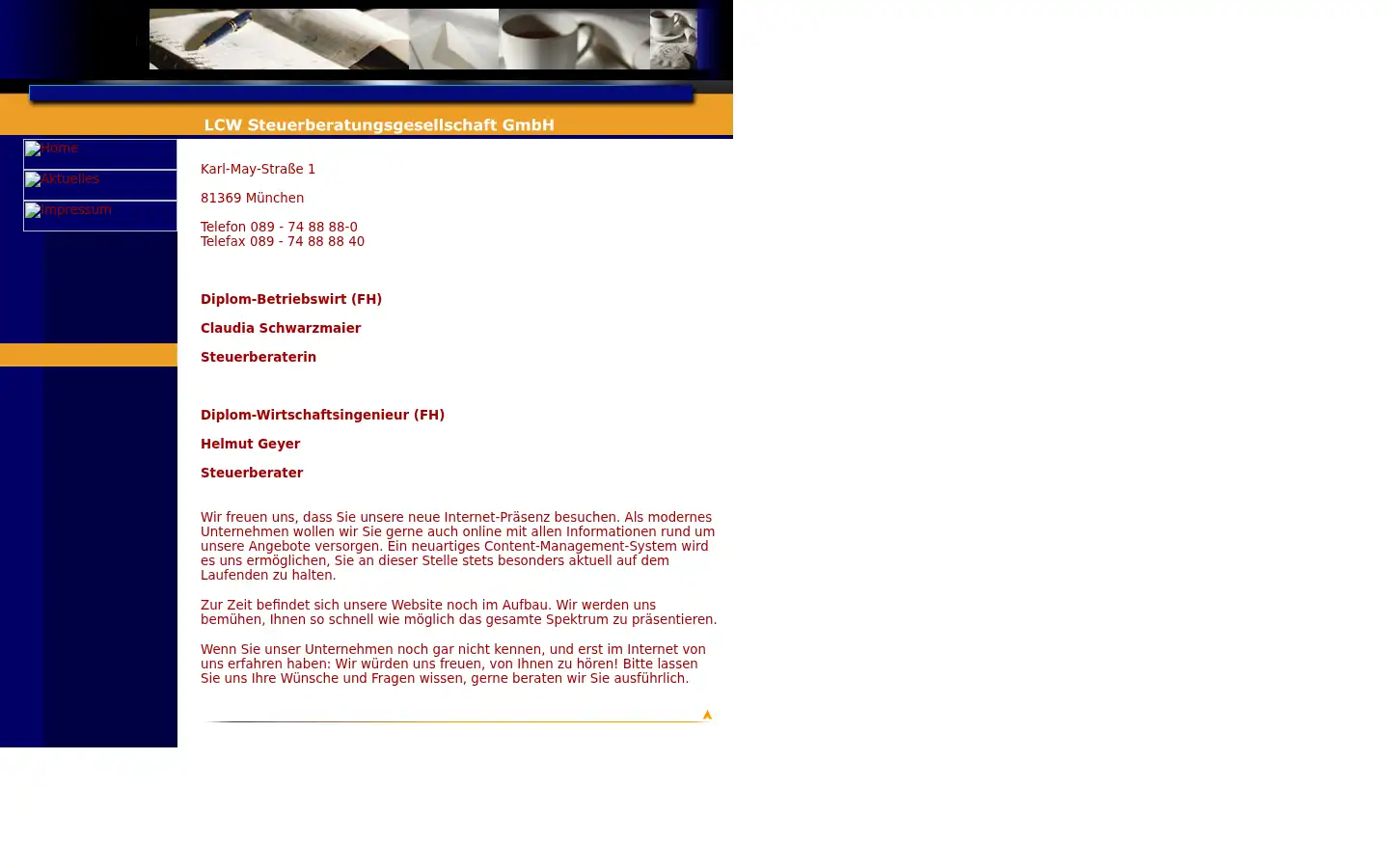 Screenshot of lcw.de