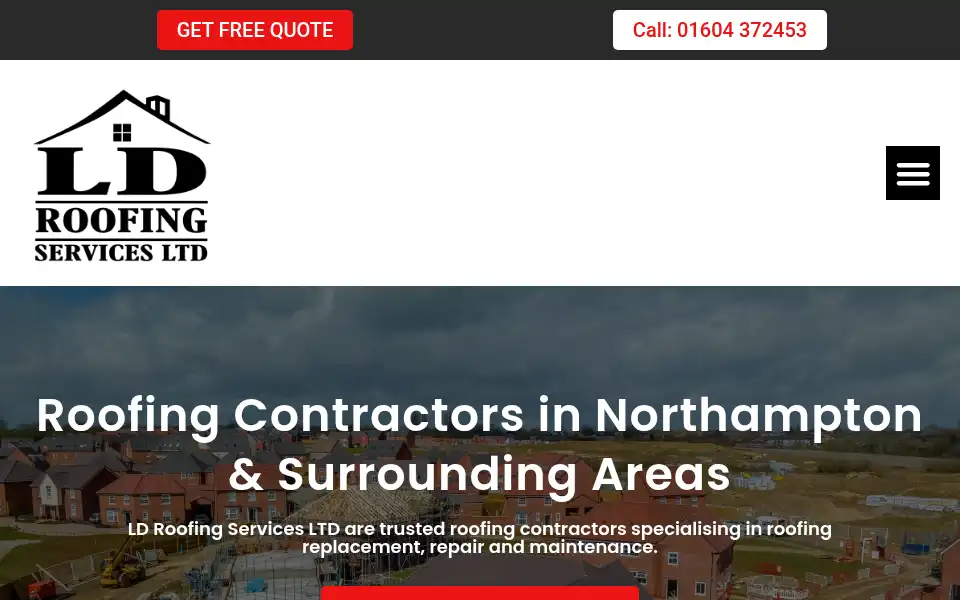 Screenshot of ldroofingservices.co.uk