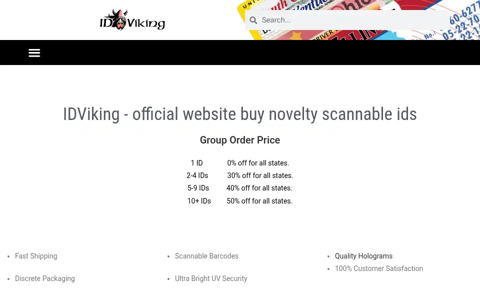 Screenshot of ldviking.com