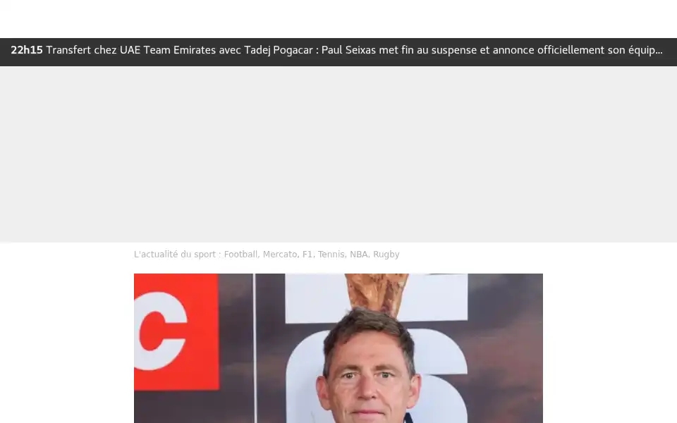 Screenshot of le10sport.com