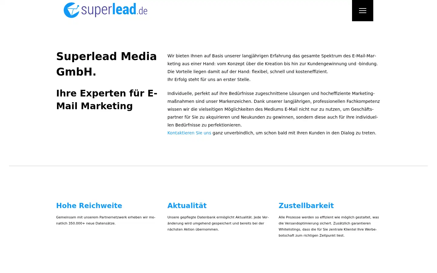 Screenshot of lead-experte24.de