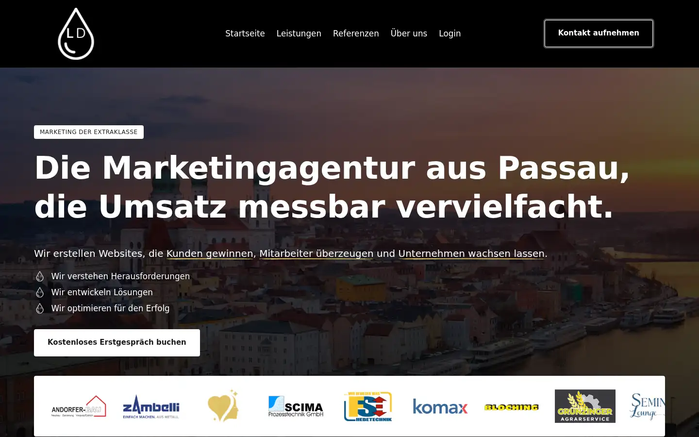 Screenshot of leaddrop.de