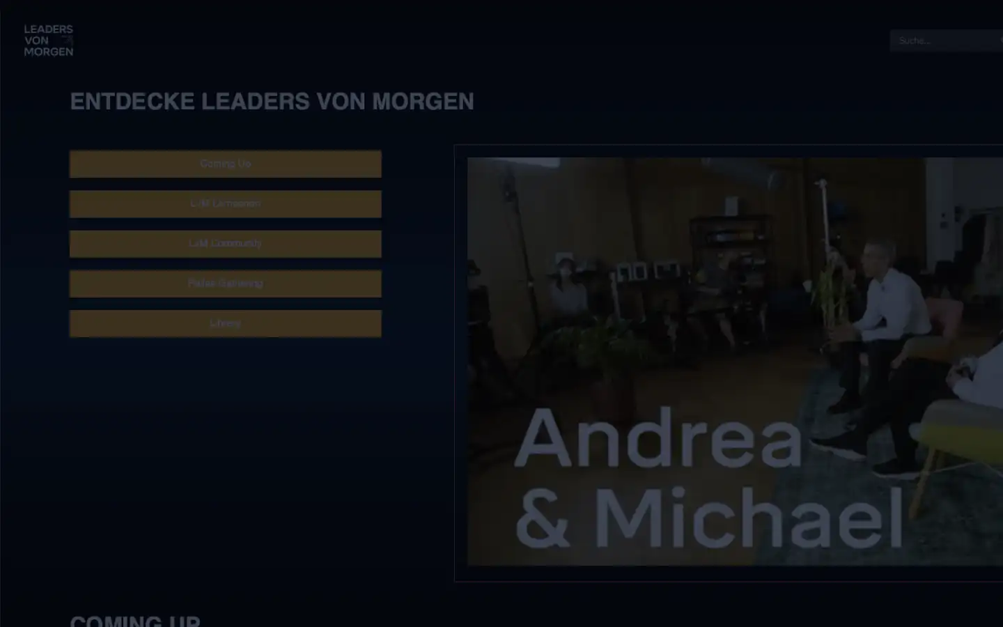 Screenshot of leadersvonmorgen.com