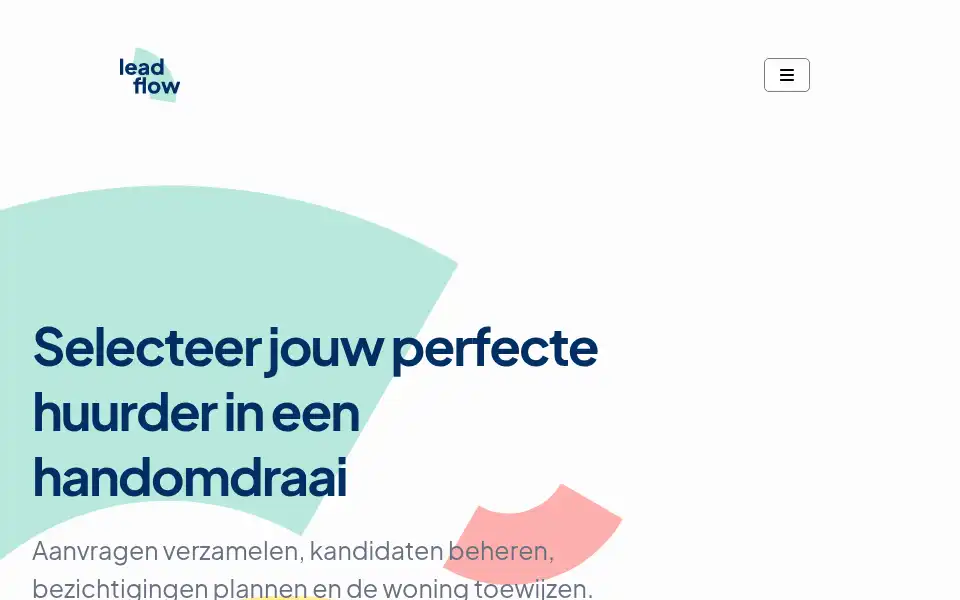 Screenshot of leadflow.rent