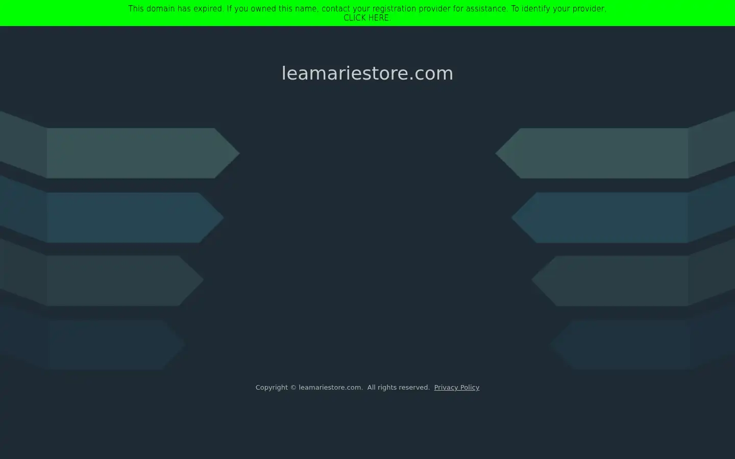 Screenshot of leamariestore.com