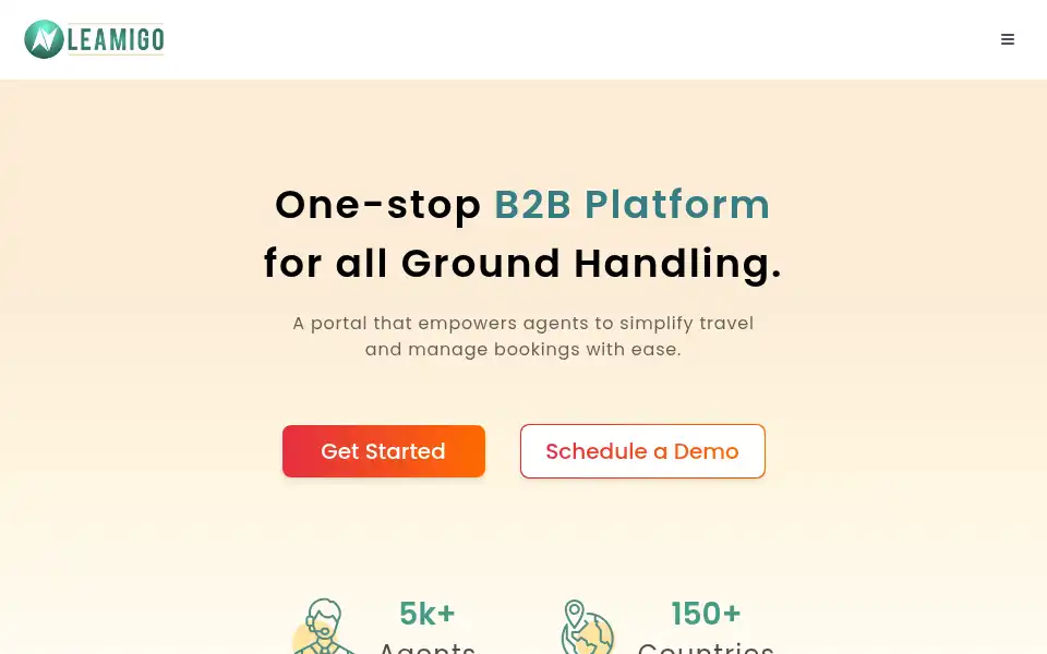 Screenshot of leamigo.com