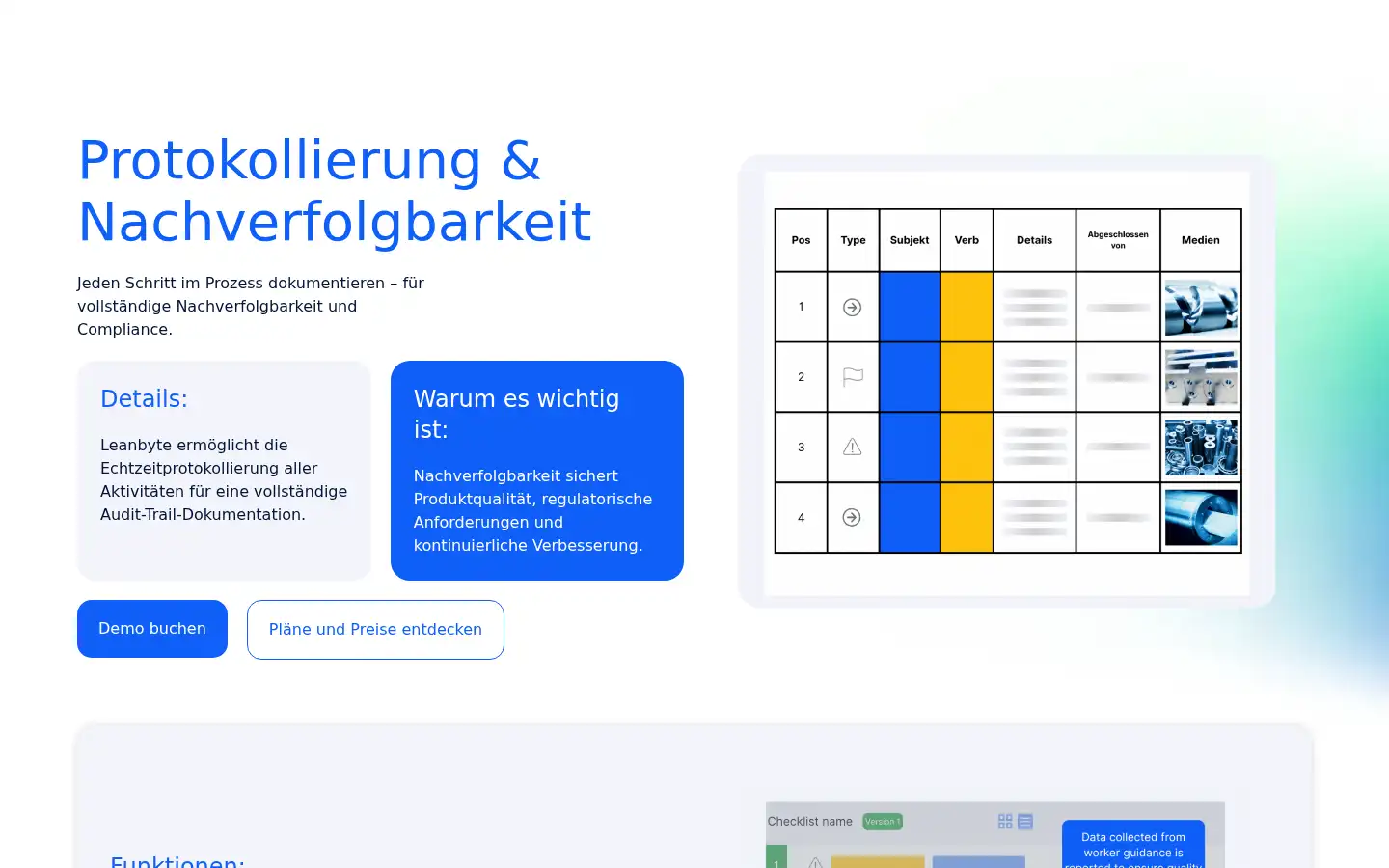Screenshot of leanbyte.de