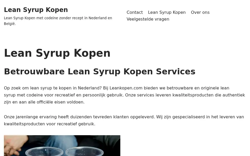 Screenshot of leankopen.com