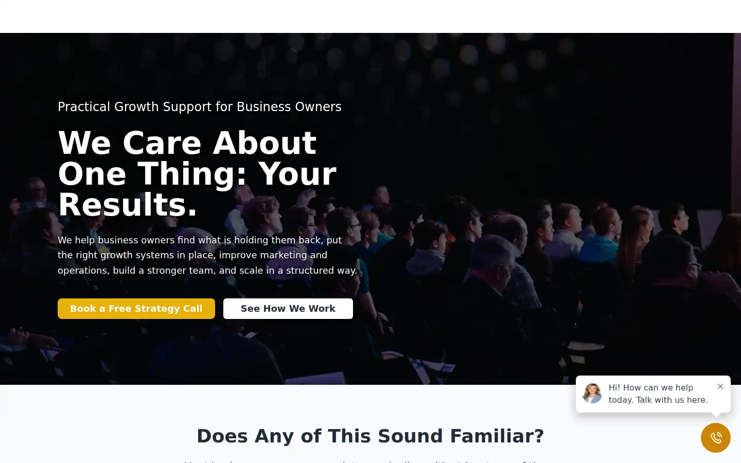 Screenshot of leap2growth.com