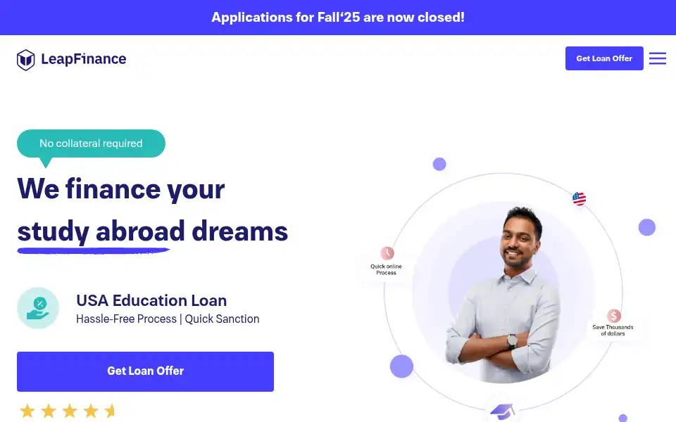 Screenshot of leapfinance.com
