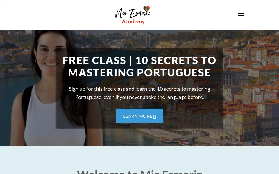 Screenshot of learn-portuguese.org