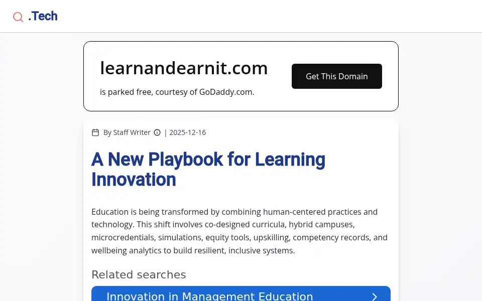 Screenshot of learnandearnit.com