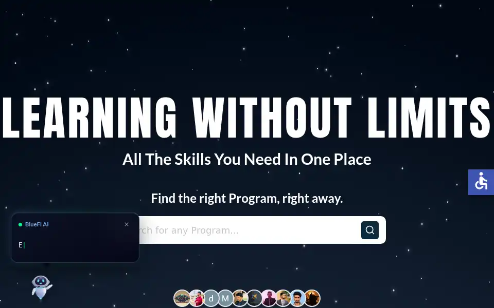 Screenshot of learnfi.lk
