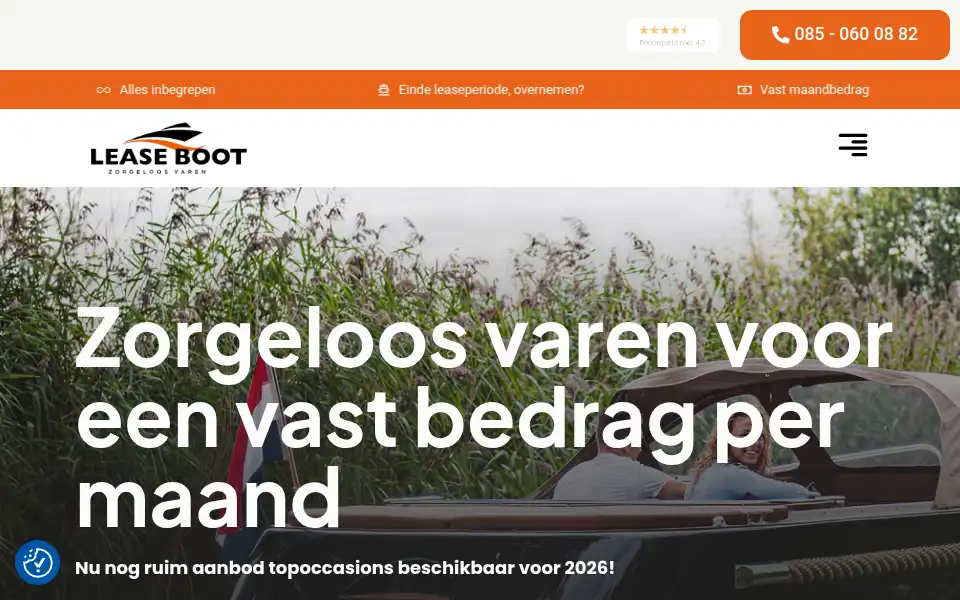Screenshot of leaseboot.com