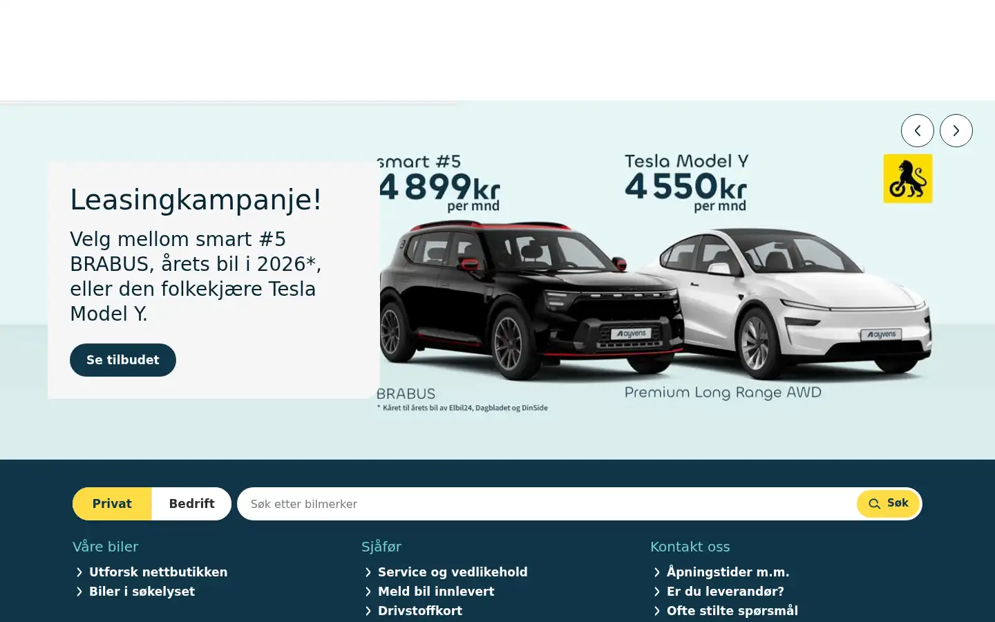 Screenshot of leaseplan.at