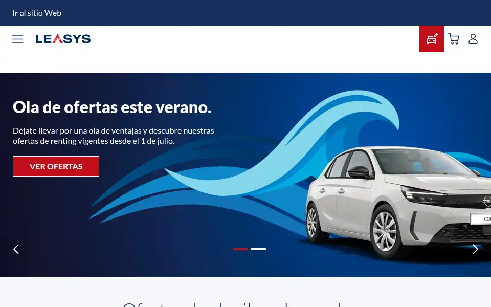 Screenshot of leasysrenting.com