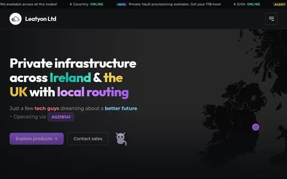 Screenshot of leatyon.org