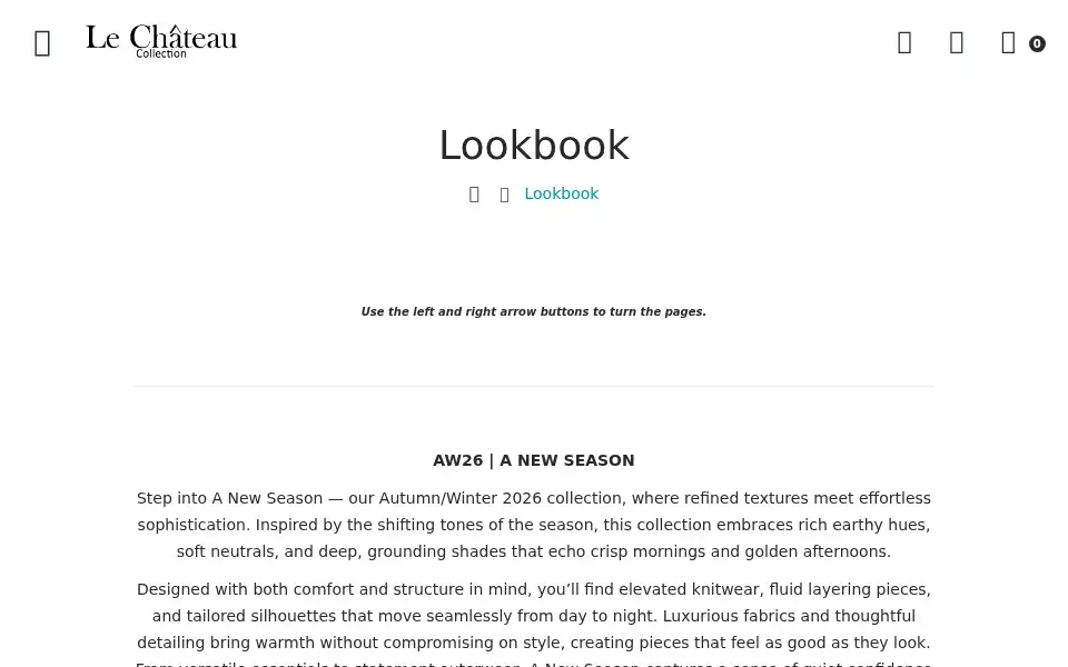 Screenshot of lechateaucollection.com.au
