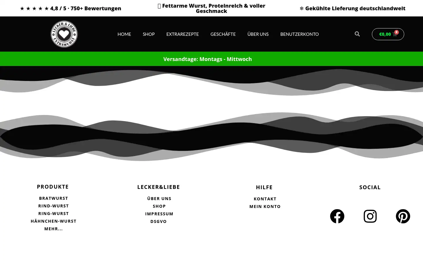 Screenshot of lecker-und-liebe.de