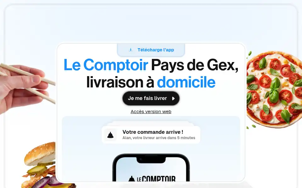 Screenshot of lecomptoir.app