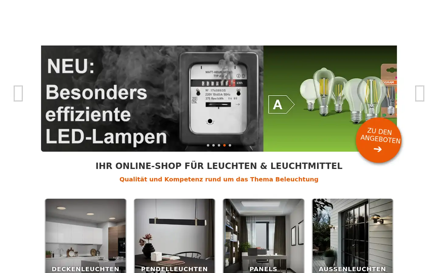 Screenshot of led-centrum.de