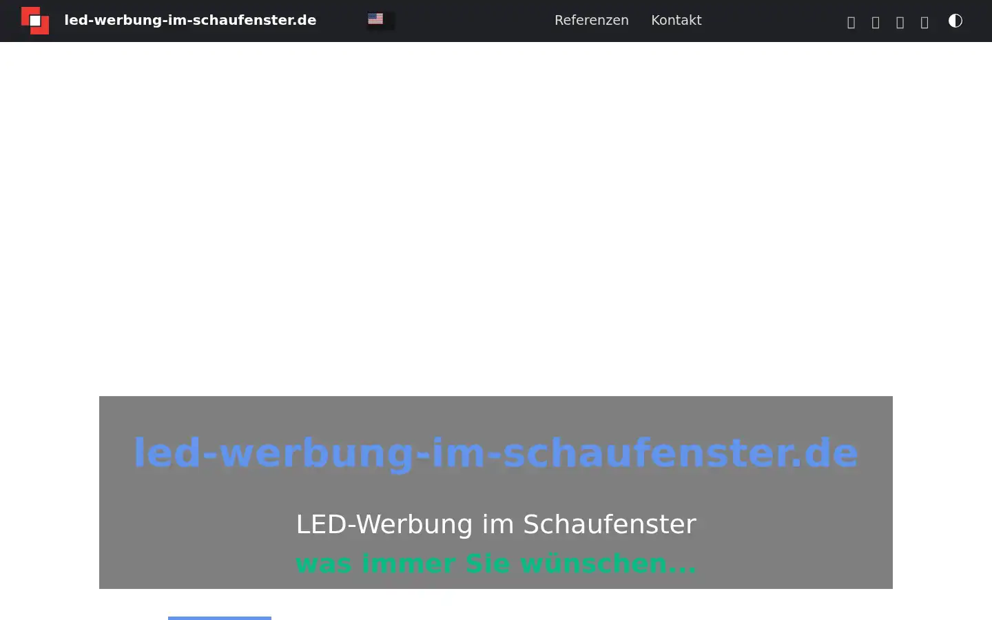 Screenshot of led-werbung-im-schaufenster.de