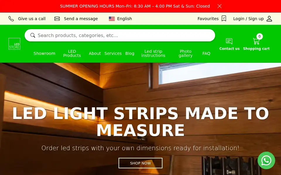 Screenshot of ledstore.pro