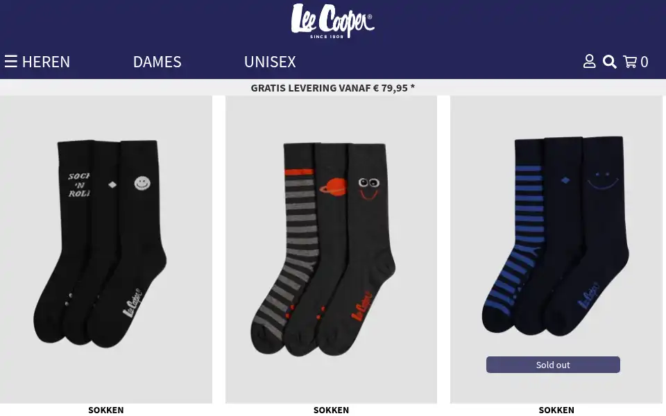 Screenshot of leecooper.be