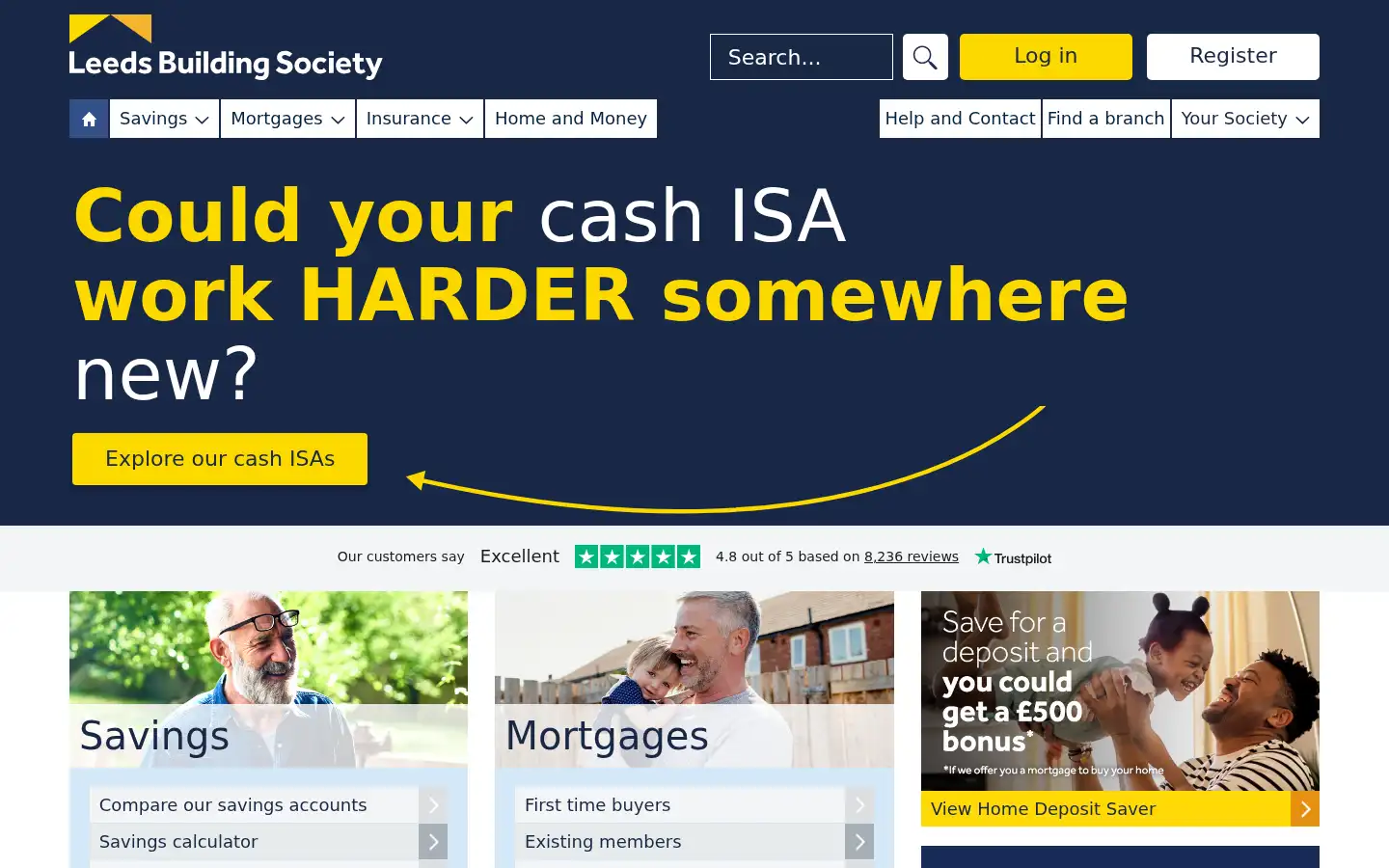 Screenshot of leedsbuildingsociety.co.uk