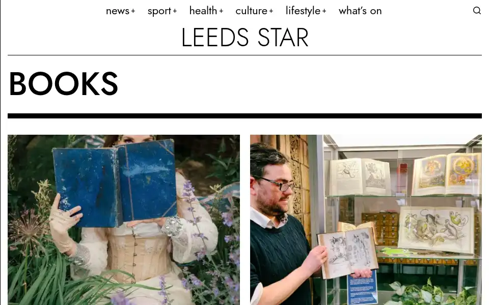 Screenshot of leedsstar.co.uk