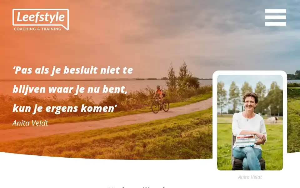 Screenshot of leefstyle.nl