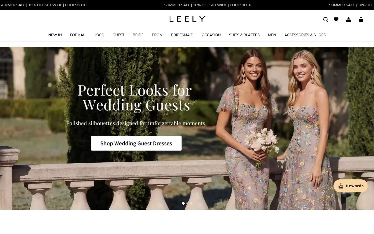 Screenshot of leely.com