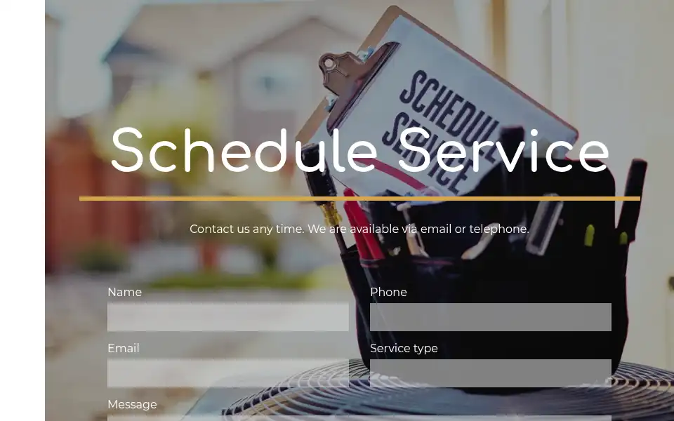 Screenshot of leesprestigeplumbingandhvac.com